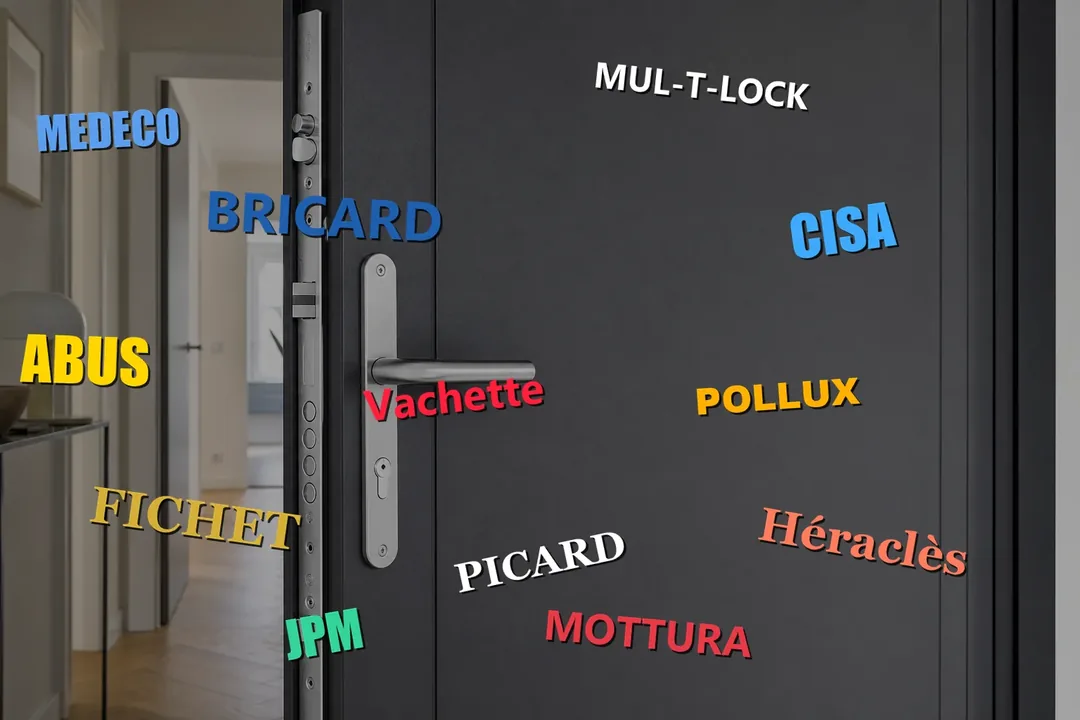 Marques de serrures de securite installees a Arcueil