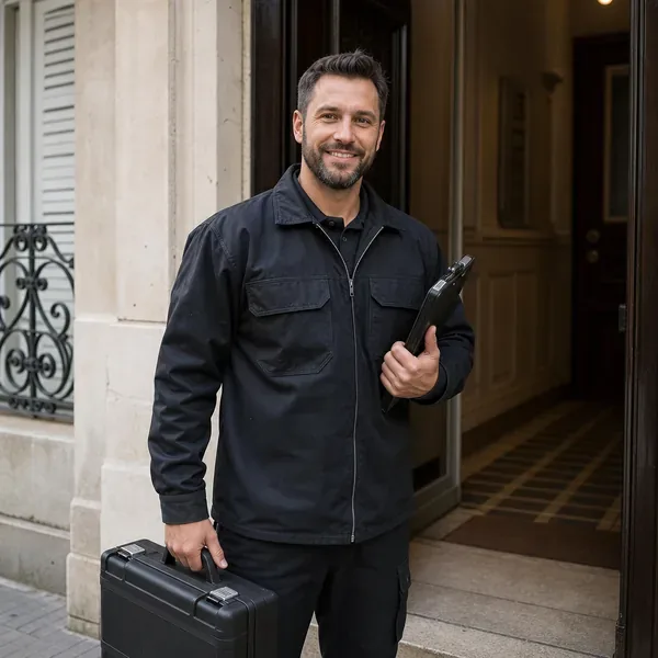 Ouverture de porte claquée - Arcueil